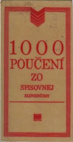 1000 poučení zo spisovnej slovenčiny
