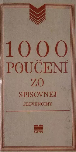 1000 poučení zo spisovnej slovenčiny