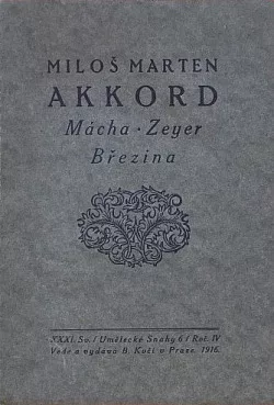 Akkord: Mácha-Zeyer-Březina: essaie