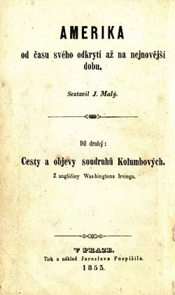 Amerika od času svého odkrytí až na nejnovější dobu (Díl druhý)
