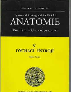 Anatomie V. Dýchací ústrojí