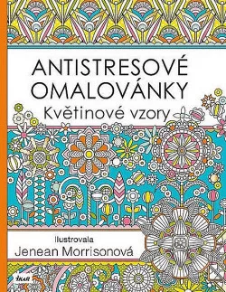 Antistresové omalovánky: Květinové vzory