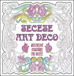 Antistresové omalovánky Secese Artdeco