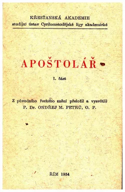 Apoštolář