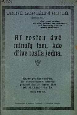 Ať roste dvě minuty tam, kde dříve rostla jedna
