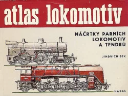 Atlas lokomotiv: Náčrtky parních lokomotiv a tendrů