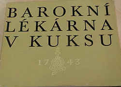 Barokní lékárna v Kuksu