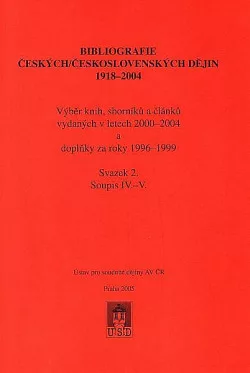 Bibliografie českých/československých dějin 1918–2004: Svazek 2