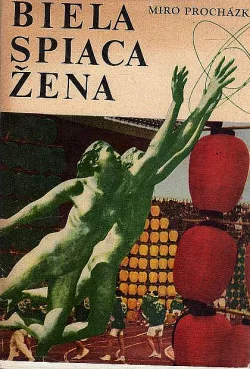 Biela spiaca žena