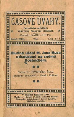 Bludné učení M. Jana Husa odsouzené na sněmu Kostnickém