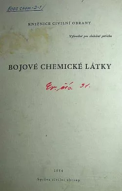 Bojové chemické látky