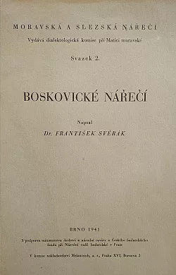 Boskovické nářečí