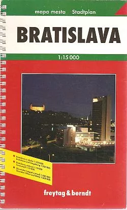 Bratislava: mapa mesta