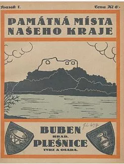 Buben, hrad, Plešnice, tvrz a osada