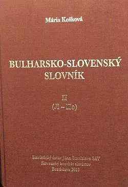 Bulharsko-slovenský slovník II.