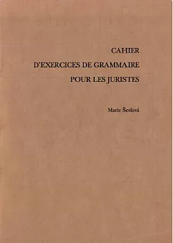 Cahier d'excercices de grammaire pour les juristes