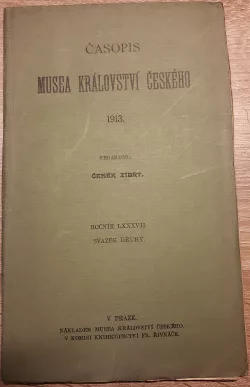 Časopis Musea království českého 1913 - Svazek 2.