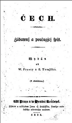 Čech: zábawnj a poučugjcj spis