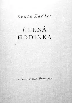 Černá hodinka
