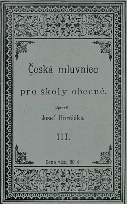 Česká mluvnice pro školy obecné 3 díl