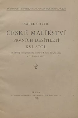 České malířství prvních desetiletí XVI. století