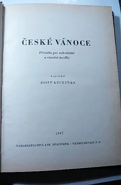 České Vánoce: Příručka pro mikulášské a vánoční besídky