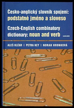 Česko-anglický slovník spojení: podstatné jméno a sloveso