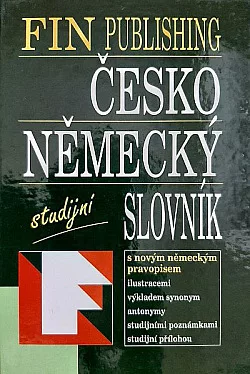 Česko-německý studijní slovník s novým německým pravopisem