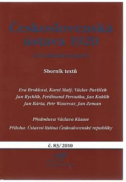 Československá ústava 1920: Devadesát let poté