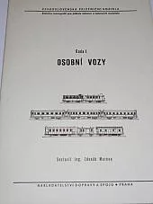 Československá železniční vozidla. Řada 1, Osobní vozy