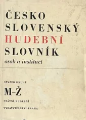 Československý hudební slovník osob a institucí II.