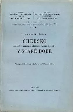 Chebsko - dnešní nejzápadnější slovanské území v staré době