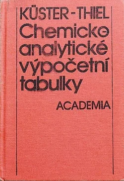 Chemicko-analytické výpočetní tabulky