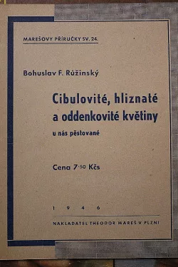 Cibulovité, hliznaté a oddenkovité květiny