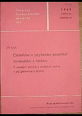 Cikánština v jazykovém prostředí slovenském a českém