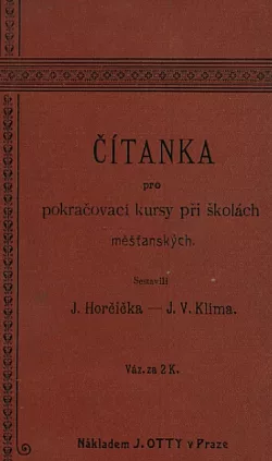 Čítanka pro pokračovací kursy při školách měšťanských