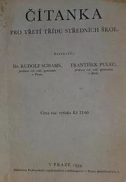 Čítanka pro třetí třídu středních škol