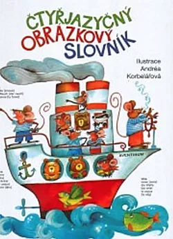 Čtyřjazyčný obrázkový slovník