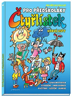 Čtyřlístek pro předškoláky - hravé listy