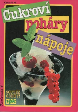 Cukroví, poháry, nápoje
