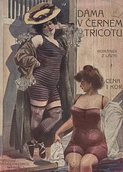 Dáma v černém tricotu