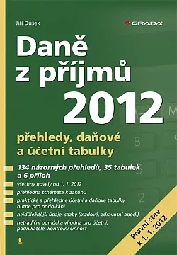Daně z příjmů 2012