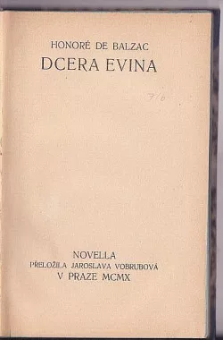 Dcera Evina