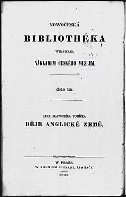 Děje anglické země