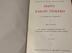 Dějiny národu českého v Čechách a Moravě IV.