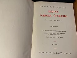 Dějiny národu českého v Čechách a Moravě VI.