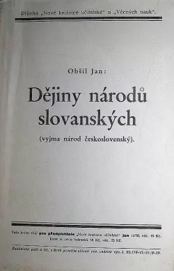 Dějiny národů slovanských (výjma národ československý)