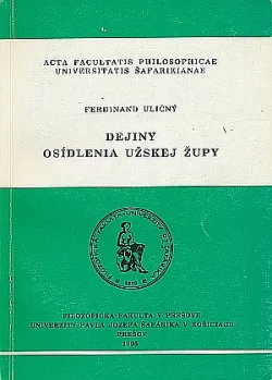Dejiny osídlenia Užskej župy