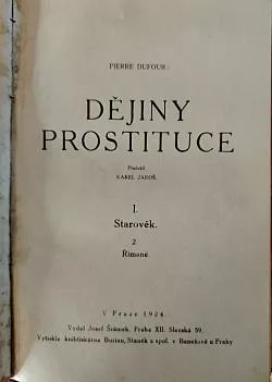 Dějiny prostituce. I., Starověk. 2. Řimané