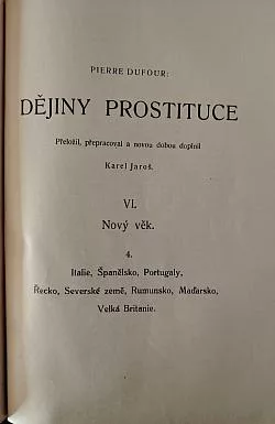 Dějiny prostituce VI.